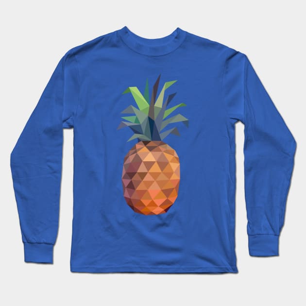 Pineapple Long Sleeve T-Shirt by DrTigrou